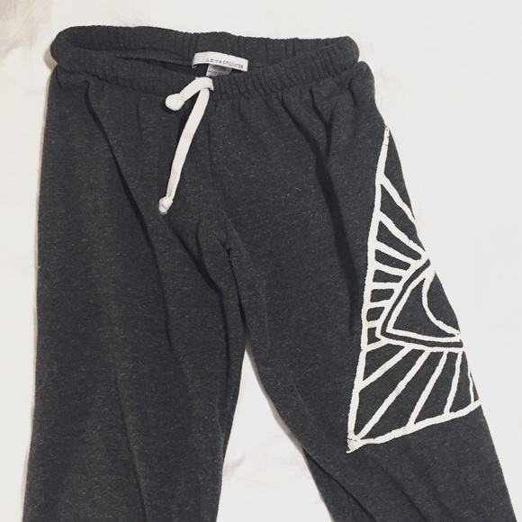 Triangle Design Grey Sweats - Picture 1 of 4